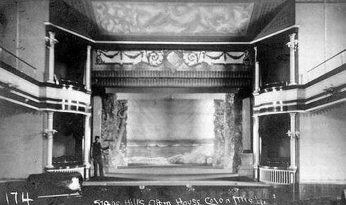 Hills Opera House - Old Photo